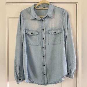 Light Blue Button-Up Shirt